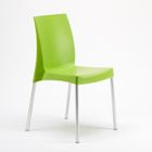 Chaise plastique pour bar cafè Boulevard Grand Soleil italienne, Couleur: Vert