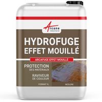 Imperméabilisant hydrofuge effet mouillé oléofuge anti tache sol mur façade ARCAFUGE EFFET MOUILLÉ   - 1 L (jusqu'a 10m²)