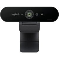 Logitech Brio Ultra 4k HD Pro Webcam, Streaming Ultra Rapide 1080p/60ips, Champs de Vision Reglable, Zoom X5, Compatible avec