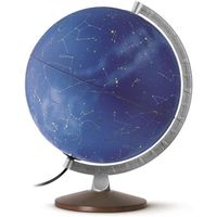 Nova Rico- Globe, 0330SPSTLALL1066, Bleu, 30 cm
