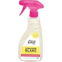GLOSS - Vinaigre blanc 14° - Gel parfum citron - Détartre et fait briller - Formule naturelle- 750ml - Fabrication Française