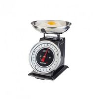 Korona 76150 Balance de cuisine rétro TOM - Capacité de charge 5 kg - Plateau de pesée inclus - Fonction de pesée de tare