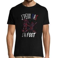 J'peux pas J'ai Foot / Football | T-shirt Homme Collection Humour Football Sport Planetee xs
