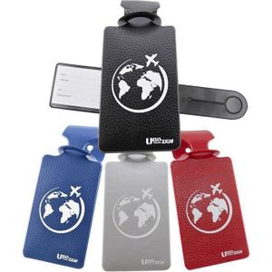 Porte-clés Bagages, THETAG 100 Pcs Porte Étiquettes Cle à Bagages ID