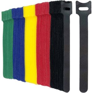 Lot De 10 Sangles Réutilisables Avec Boucles - Nylon Polyester - Pour Attacher, Ranger, Fixer (bagage, Câbles...)