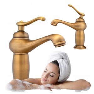 Mitigeur Laiton Doré DLL – Robinet De Lavabo Traditionnel – Neuf (réf. Tav136)