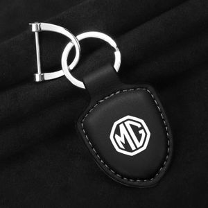 NESLIN Porte-clés de Voiture Clé de Voiture Anneau, pour MG ZS HS MG6 MG3  MG5 MG7 MGGT MGGS Porte-clés pour Hommes et Femmes,Accessoires de Voiture,A  : : Auto et Moto