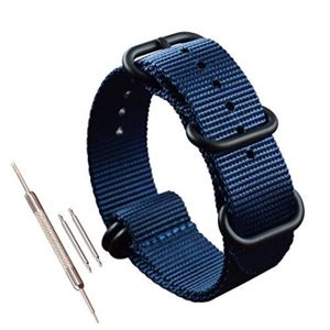 Bracelet Montre Boucle de Pin en Cuir Rouge Couture Blanche 18 20 22 24 26 28mm