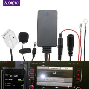 CARTE BLUETOOTH Kit Bluetooth de voiture Aux In câble Audio sans f