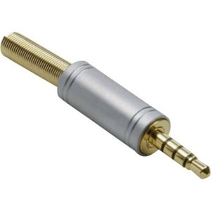Jack 6.35 mm m/âle 2 Mono Argent 4 pc Droit TRU COMPONENTS 739139 Nombre Total de p/ôles s