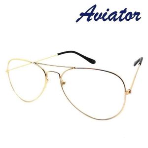 monture lunette de vue style aviateur