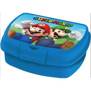 LUNCH BOX - BENTO  Super Mario Sandwich box, boite a gouter Mario pour enfants , boite à repas