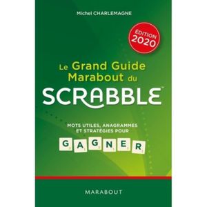 JEU SOCIÉTÉ - PLATEAU Le grand guide Marabout du Scrabble. Edition 2020