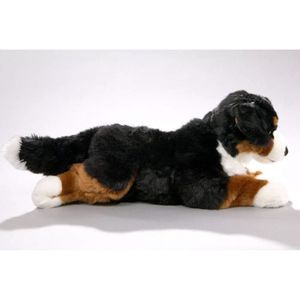 Uni-Toys - Chiot de bouvier bernois, couché - 24 cm (longueur) - chien en  peluche, animal de compagnie - peluche, doudou