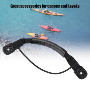 CANOË Drfeify Poignée de transport pour kayak, canoë et bateau avec cordon élastique pour la navigation de plaisance en extérieur 891633