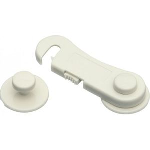 Decdeal Bloque Porte S/écurit/é des Enfants Armoire Serrures Adh/ésif sans Per/çage B/éb/é /Épreuvage Sangle R/églable Serrure Double Action Multi-Usage Loquets pour Tiroirs Placards Commode R/éfrig/&eac
