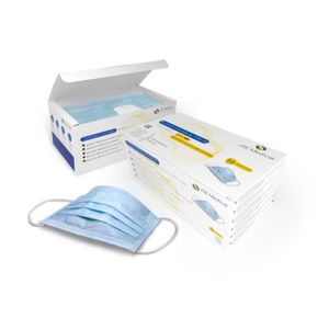 Boîte de 50 Masques adulte chirurgicaux Type II - Norme EN14683:2019 - Répond aux prescriptions des autorités sanitaires