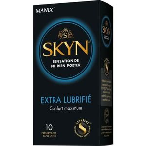 PRÉSERVATIF Manix Skyn Extra Lubrifié 10 préservatifs