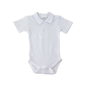 Boutique-Magique Body Blanc b/éb/é Fille avec col Manches Longues
