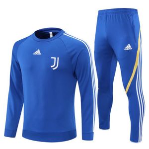 Football Wear Veste et Pantalon à Manches Longues Club Juventus Jersey Vêtements de Sport dentraînement
