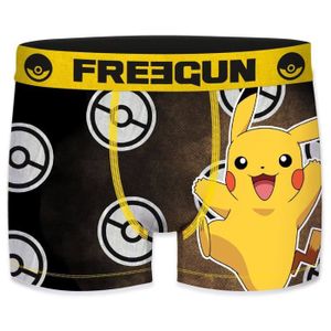 Visiter la boutique FREEGUNBoxer Enfant Pokemon Lot de 2 Pikachu Multi-Sport et Durable Caleçon Garçon 