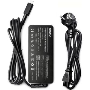 CHARGEUR - ADAPTATEUR  65W USB Type-C Power AC Adapter Chargeur Adaptateu