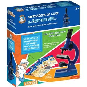 Microscope enfant ajustable avec support de téléphone - Un petit génie