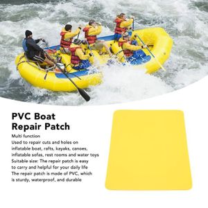 KIT DE RÉPARATION KAYAK Patch de réparation de kayak en PVC - VGEBY - AB208 CHG - Blanc - Robuste et imperméable