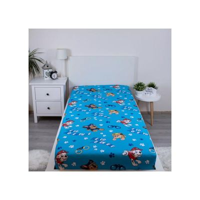 Lot De 2 Draps-Housses Jersey 100% Coton Bébé 90x55 Cm - Bleu Doux Et Confortable