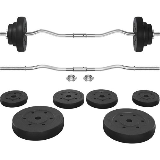 QUARKZMAN Lot De 4 Écrous De Barre D'Haltère 2 Pouces - Colliers De Verrouillage à Vis Étoile Antidérapants En PE, Pour Musculation Et Fitness