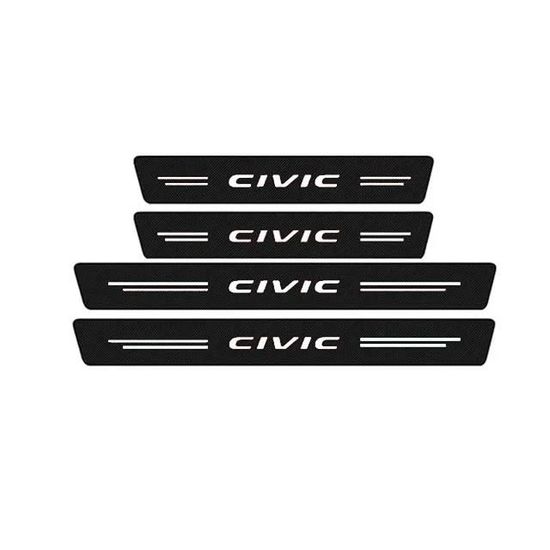 KLHYWEN 4 Pièces Autocollants Protection Seuil Porte De