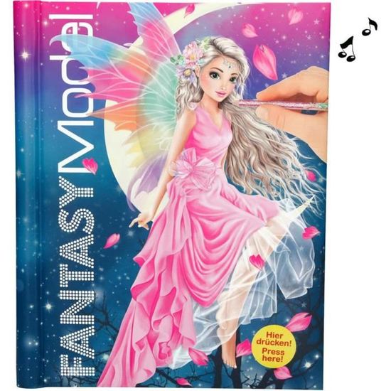 Album de coloriage Fantasy Top Model Nouveauté 2018  Cdiscount Beaux