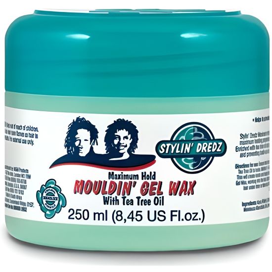 Stylin' Dredz Mouldin Gel Wax 250Ml - Super Cosmetics - View #3