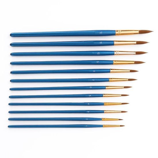 Pinceau Aquarelle Pentel – Nylon, Couleur Rose Corail – Pointe Variable – Pour Artistes Et Dessin Portable