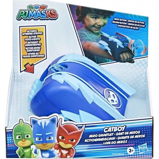 Gant de Héros PJ Masks Catboy Bleu - HASBRO - Pour Enfant de 5 ans et plus - Jouet d'Intérieur
