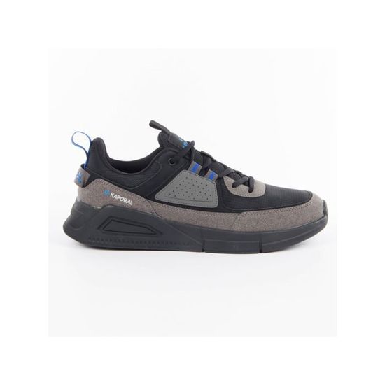 Scarpe Kaporal Dofino Basket Unisex – Modello Basso In Tessuto, Colore Nero, Taglia 42 EU, Stile Casual