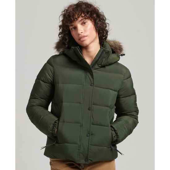 DOUDOUNE VINTAGE MID LAYER SUPERDRY Surplus Goods Olive Cdiscount Pret a Porter