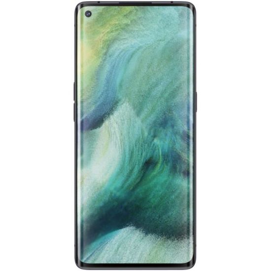 HualuBro Cover per Oppo Find X2 Neo, Flip Cover a Libro in Retro PU Pelle Magnetica Antiurto Case Portafoglio Custodia per Oppo Find X2 Neo Cover ( Nero