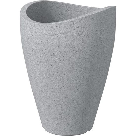 Jardiniere Ronde Pot De Fleur Scheurich - 59570 - Pot De Fleurs Gris Pierre, 50 (UE) - Jardin Jardiniere En Pierre Pour Jardin Jardiniere Ronde Pot De Fleur Scheurich - 59570 - Pot De Fleurs Gris Pierre, 50 (UE) - Jardin Jardiniere En Pierre Pour Jardin
