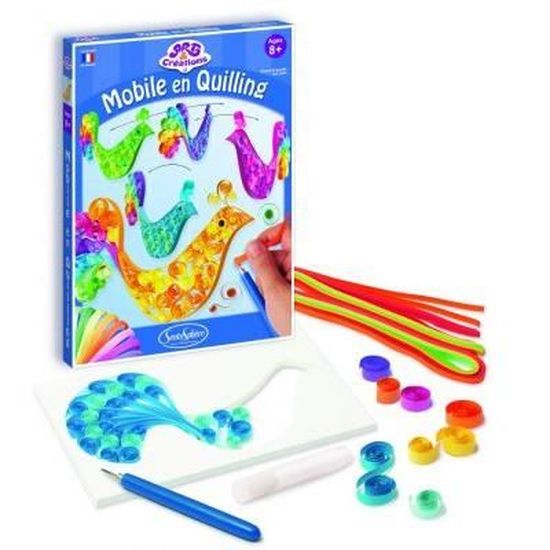 Sentosphere Quilling Art Robes De Rêve - Coffret Créatif Pour Enfants Et Ados
