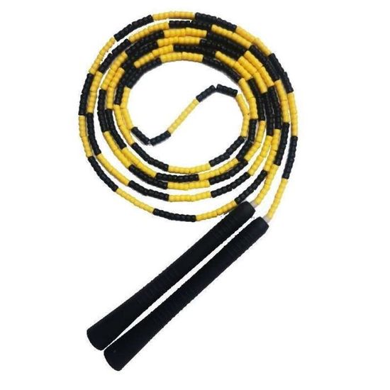FS18563CORDE A SAUTER.Corde à sauter en bambou et PVC,10 ou 9 pieds,pour débutant,perles de