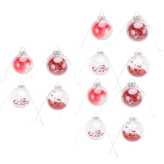 40 Boules De Noël Incassables, Décorations D'arbre De Noël