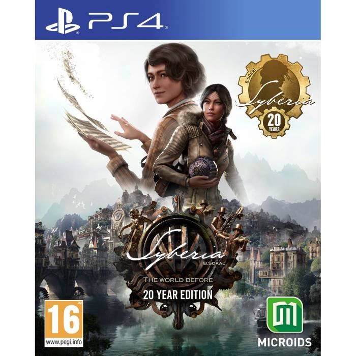 Microids Syberia : The World Before - 20 Years Edition - Jeu PS4