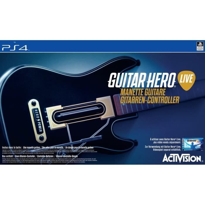 Guitar Hero Live Guitare Seule pour PS4