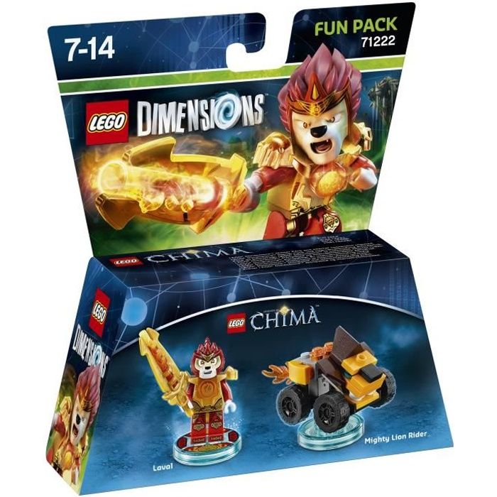 Lego Dimensions Fun Pack Chima Laval - vue 1