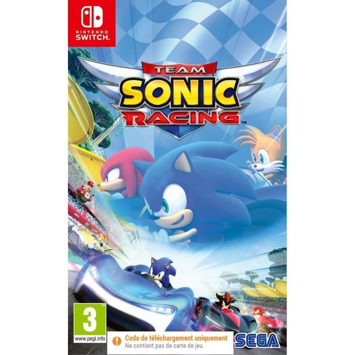 Team Sonic Racing Code De Téléchargement Dans La Boite Uniquement Switch - vue 3