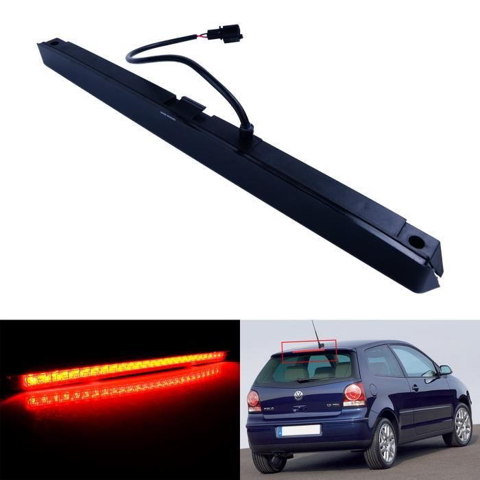 Noir Feu Haut Niveau Arriere Feux de Stop Frein VW Golf 5 R32 Polo 9N Passat R36