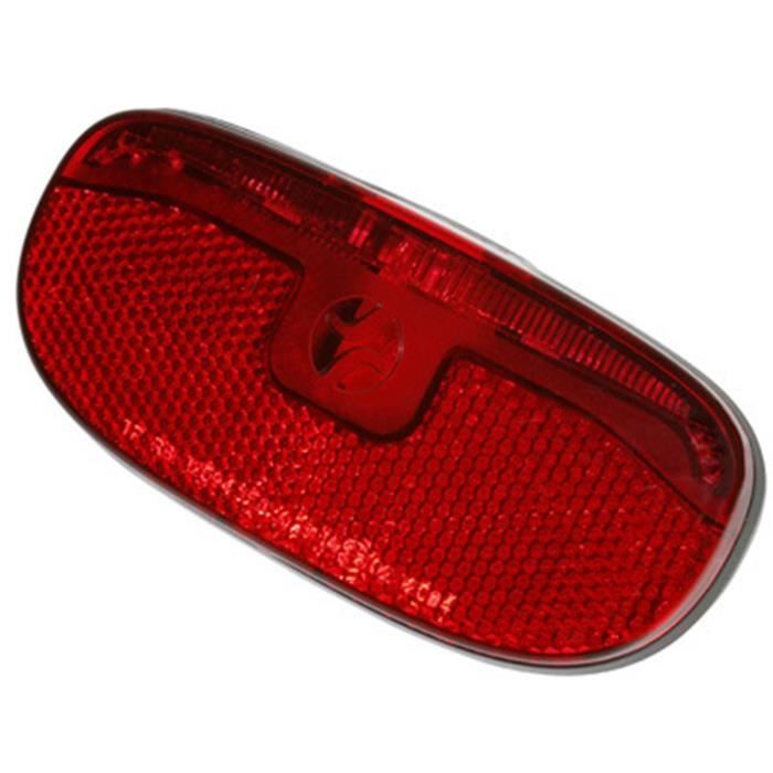 ECLAIRAGE VELO A DYNAMO AR SUR PORTE-BAGAGE SPANNINGA DUXO ENTRAXE 80mm (VENDU EN VRAC) NOIR