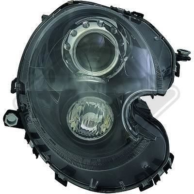 1206185 Feu phare gauche ( cote conducteur ) pour BMW Mini One Cooper Clubman de type R56 de 2006 a 2009 Look Origine