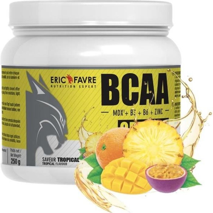 Eric Favre - BCAA Optimiz - Acides aminés essentiels - Bcaa & Acides Amines - Délice tropical